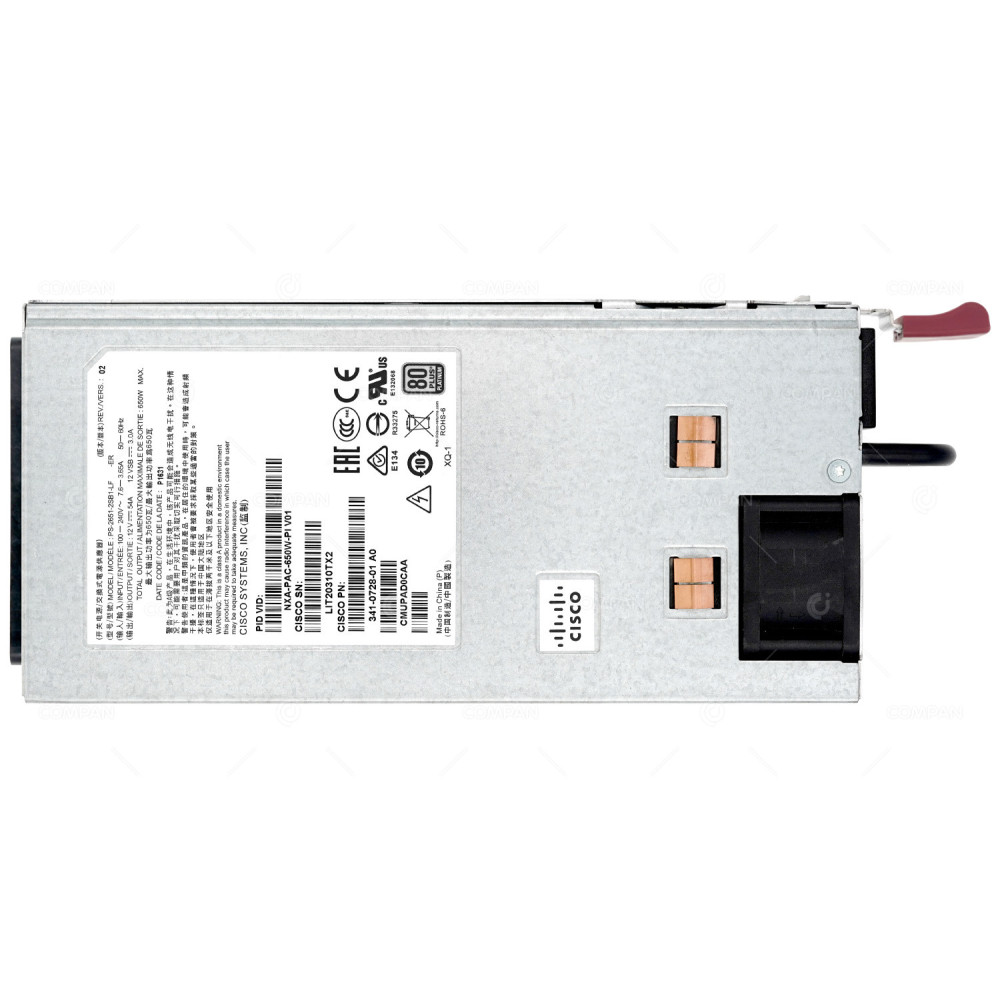 NXA-PAC-650W-PI CISCO POWER SUPPLY 650W 341-0728-01, CMUPAD0CAA